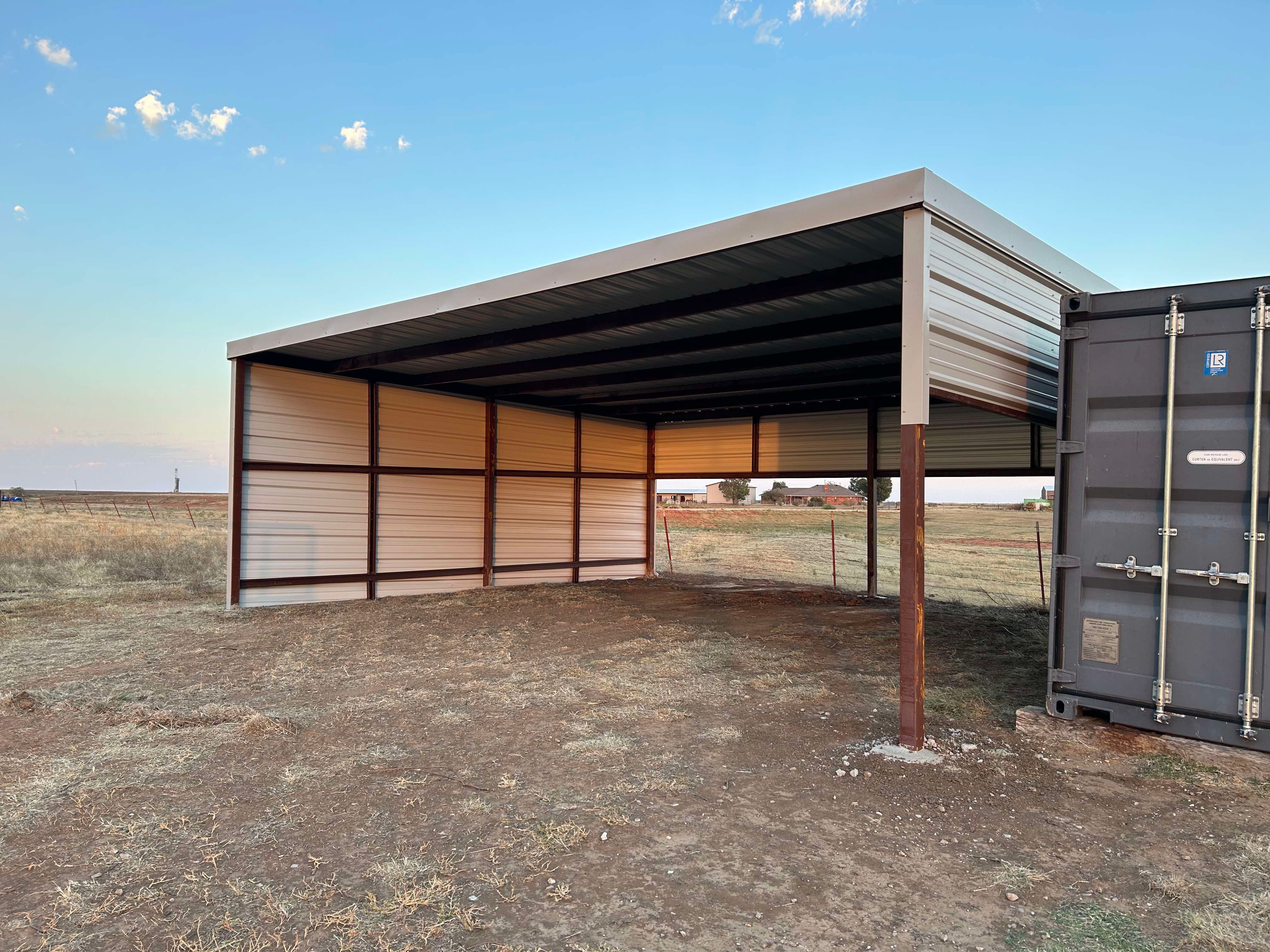 Metal carport by Forever Carports